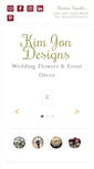 Mobile Screenshot of kimjondesigns.com