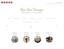 Tablet Screenshot of kimjondesigns.com